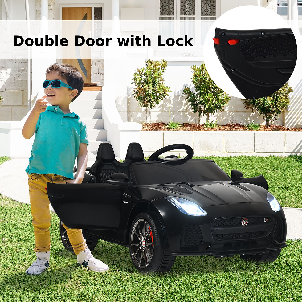 Thumbnail: Remote Controlled Jaguar F-Type SVR car for children 12V