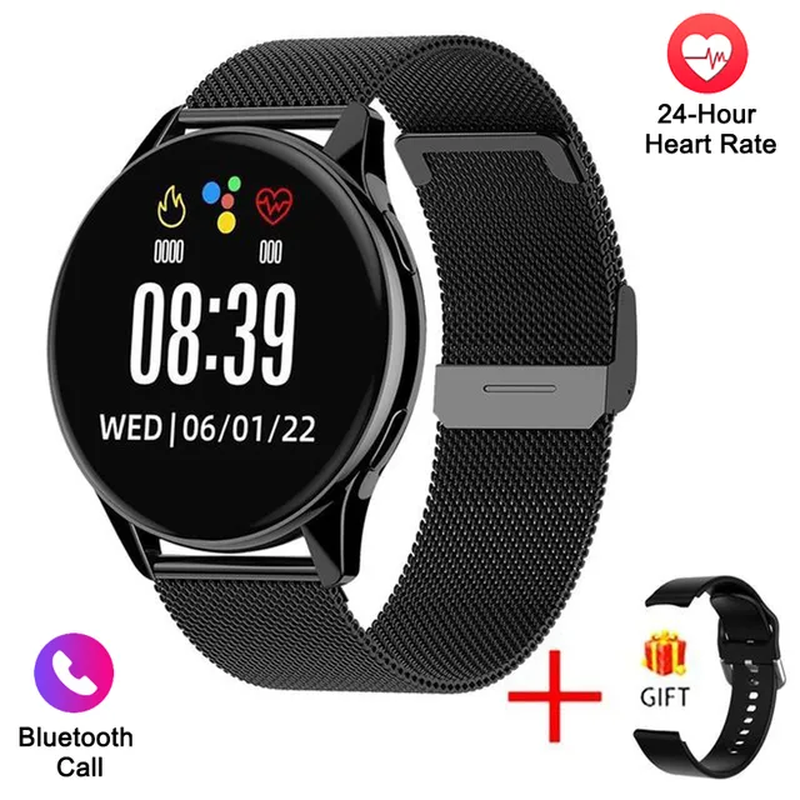 Thumbnail: Bluetooth Call Watches Men Smart Watch Women Heart Rate Blood Pressure Monitorin