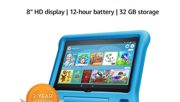 Fire HD 8 Kids Tablet 8" HD display/ 32 GB With Proof Case