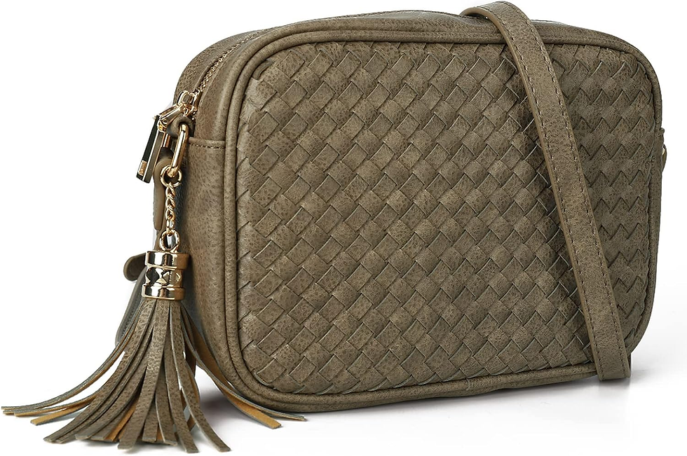 Miniatura: Crossbody Bags for Women, Woven Ladies Handbags, Waterproof Shoulder Bags, Multi