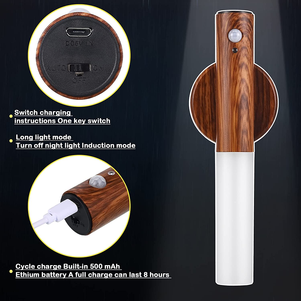Miniatura: 4Pcs LED Motion and Night Sensor