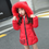 Miniatura: Teenage Girls Hooded Puffer Jacket .