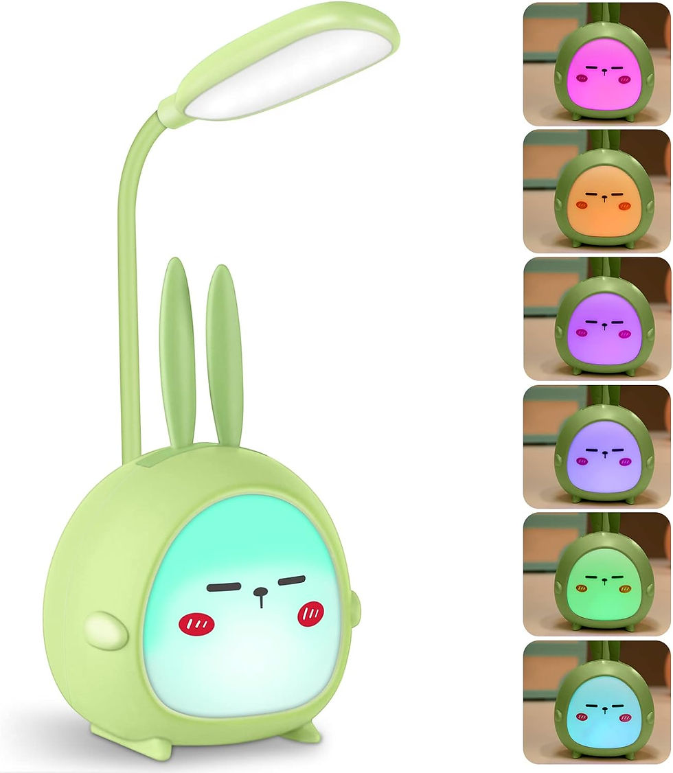 Miniatura: Portable LED Desk Lamp with Night Light, Foldable Reading Light, Cute Table Lamp