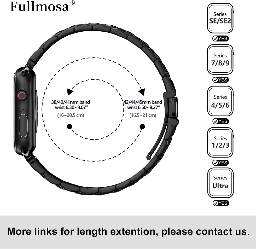 Miniature : Compatible with Apple Watch Straps Series 9 8 7 45Mm Ultra 49Mm Series 6 SE/SE2 