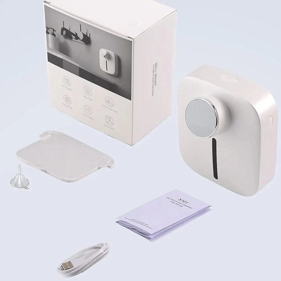 Miniatura: Wall-Mounted Automatic Soap Dispenser