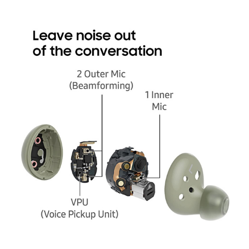 Miniatura: Samsung Galaxy Buds2 In-Ear True Wireless Earbuds - Ambient Sound - ANC
