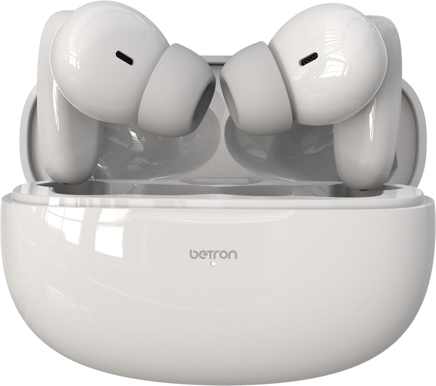 Betron TRQ-10W Wireless Earbuds, Bluetooth 5.3 In-Ear Headphones, 4 ENC Built in