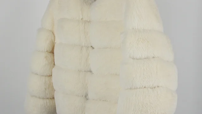 Women Warm Faux Fur Coat Winter Jacket