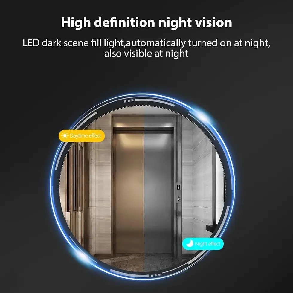 Miniatura: Doorbell Secure Wireless Monitor – 4.3″ IPS Screen & Night Vision