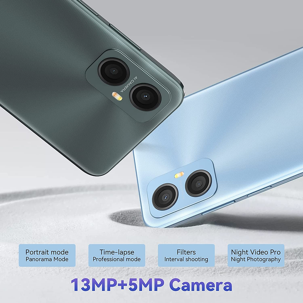 Thumbnail: A52 Mobile Phones(2023), Android 12 Smartphone, 5180Mah, 3GB+64GB/1TB, Octa-Core
