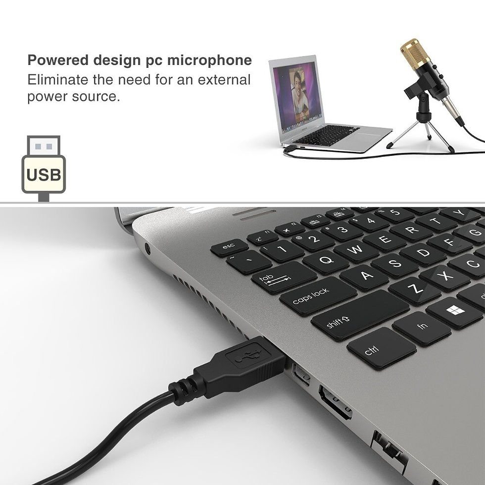 Miniatura: Fifine Mic Plug & Play Desktop USB Microphones