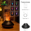 Miniatura: Volcanic Aroma Diffuser Essential Oil Lamp 130Ml USB Portable Air Humidifier