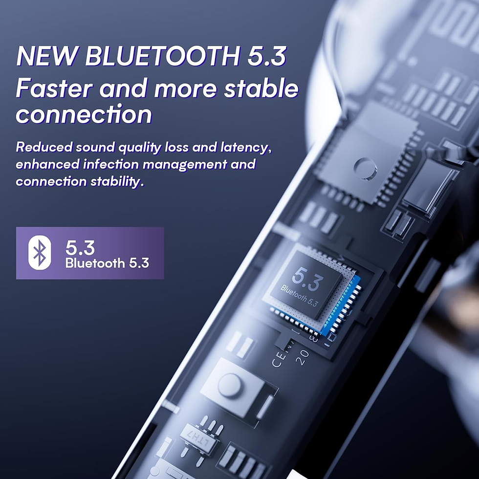 Thumbnail: Wireless Earbuds - Y32 Pro Bluetooth Earphones with 4 ENC Noise Cancelling .