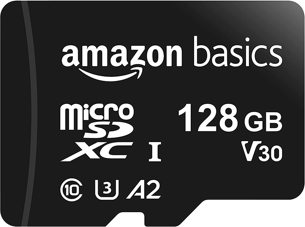 Thumbnail: Microsdxc Memory Card, 128GB, with SD Adapter, A2, U3, 100Mb/S Max Read Speed,