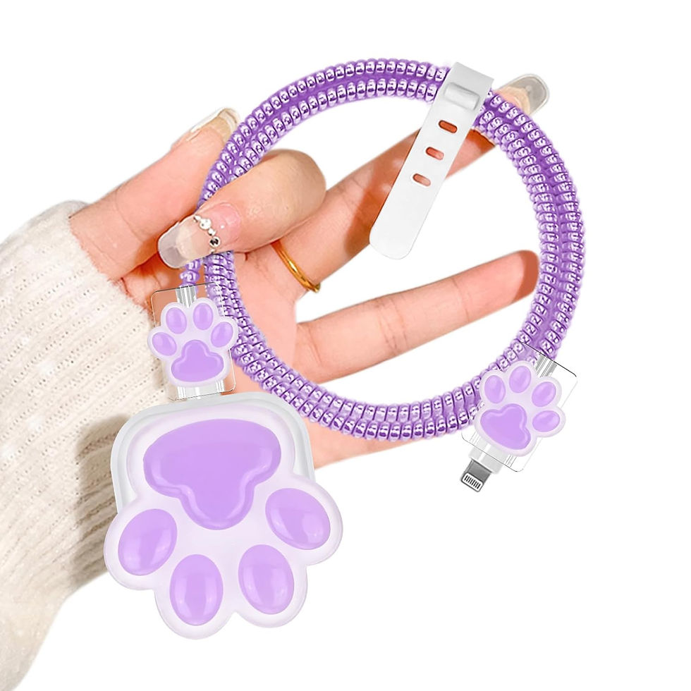 Miniatura: Heart Cable Protector & Charging Cord Set