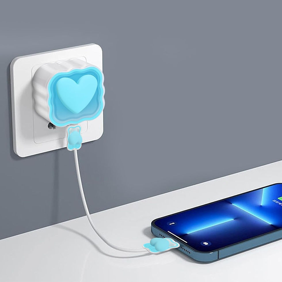Miniatura: Heart Cable Protector & Charging Cord Set