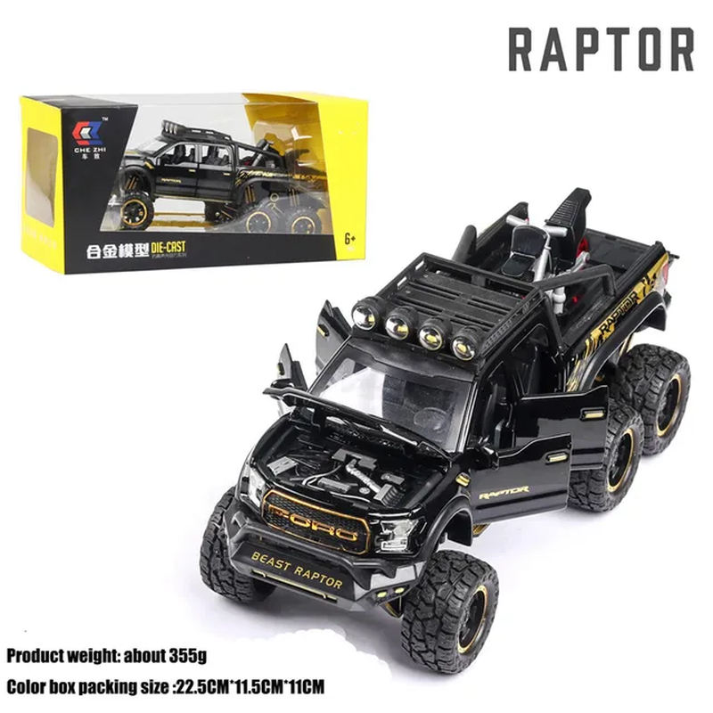 Miniatura: Technical RAPTOR Alloy Car Model