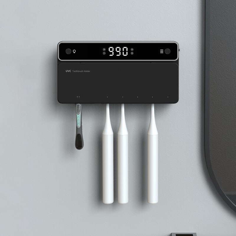 Thumbnail: UV Toothbrush Holder Rechargeable Fast Drying Toothbrush Razor Storage Sterilize