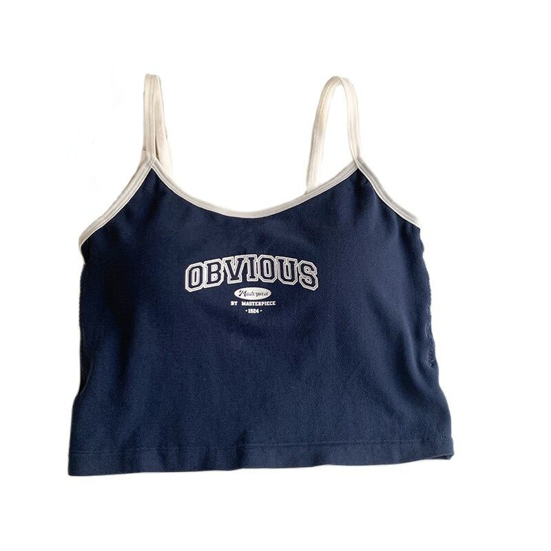 Miniatura: Women's Cotton Sports Padded Crop Top