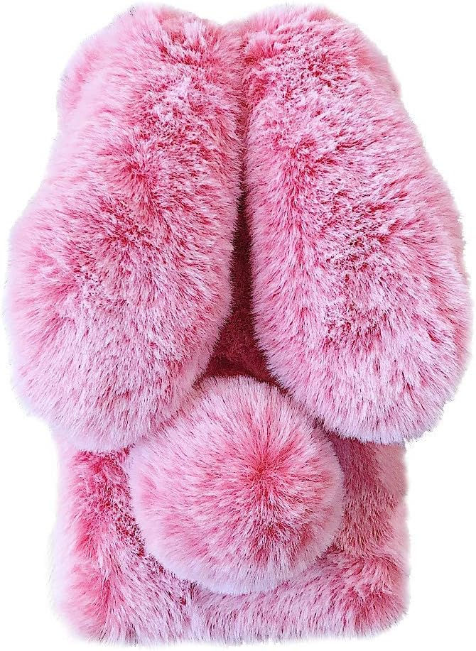 Thumbnail: Rabbit Fluffy Phone Case for Samsung Galaxy S21 Ultra