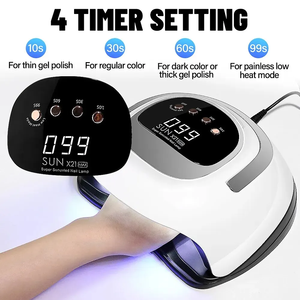 Miniatura: 320W 72Leds Professional Nail Lamp for Manicure Big Power UV LED Nail Lamp Blue 