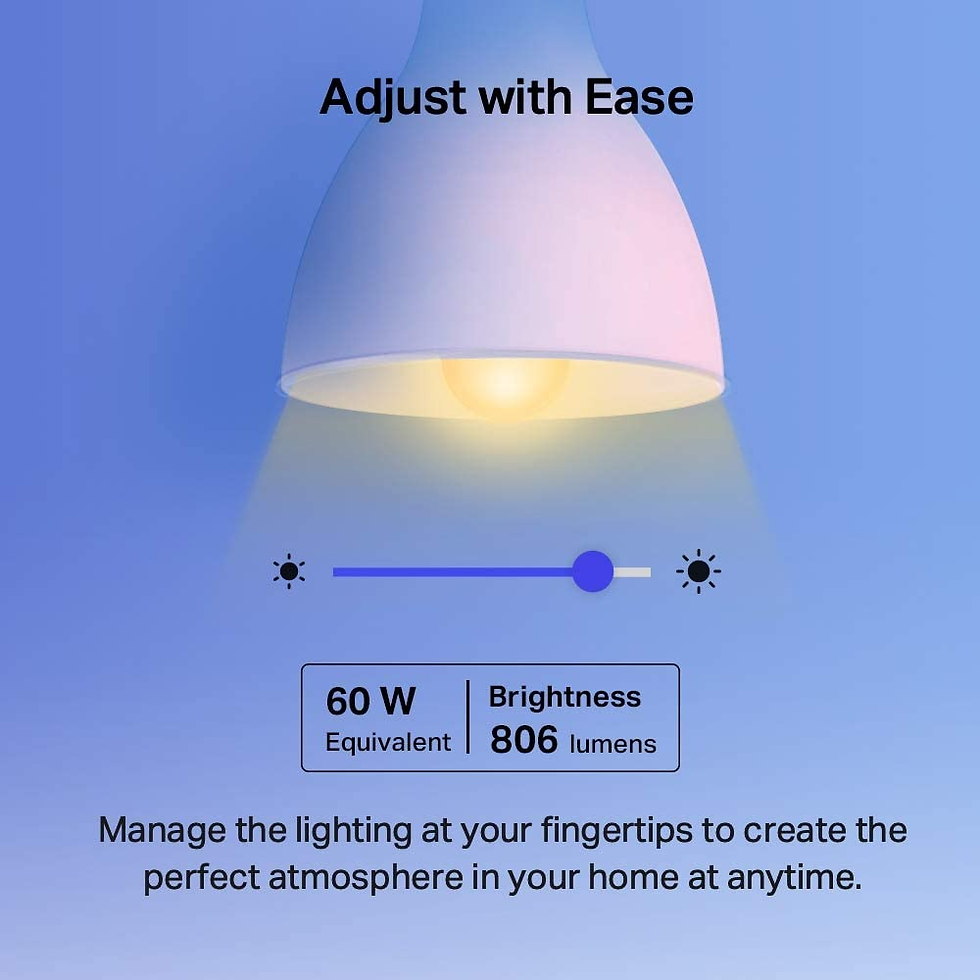 Miniatura: Tapo Smart Bulb, Smart Wifi LED Light, B22, 8.3W, Works with Amazon Alex
