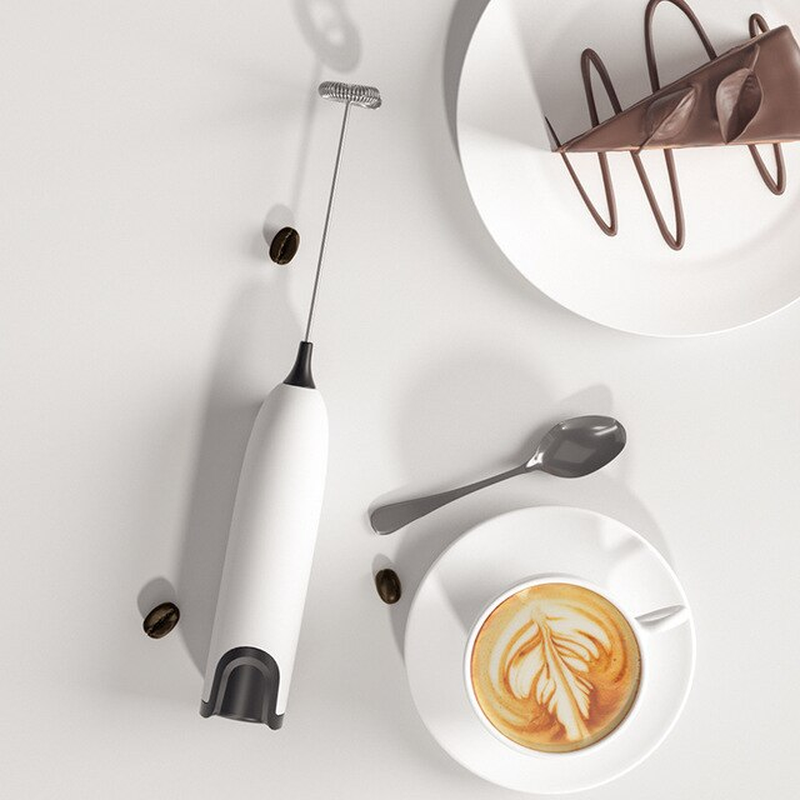 Miniature : Handheld Milk Frother for Perfect Lattes, Coffee, and Cappuccinos