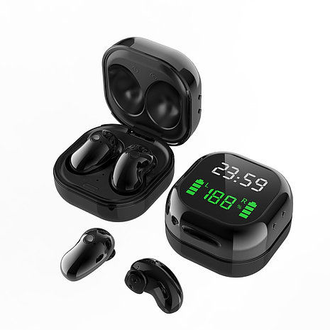 Thumbnail: Erilles S6 Plus True Wireless Earbuds – Black