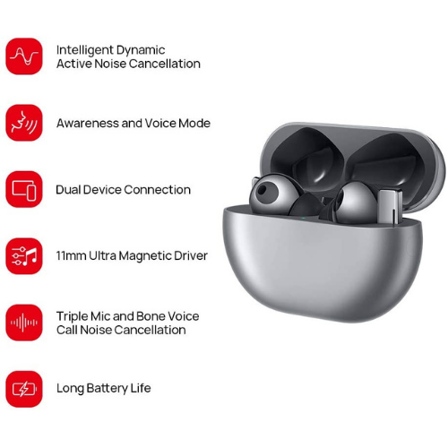 Miniature : Huawei Freebuds Pro, Bluetooth, In-Ear Headphones with Mic/Remote
