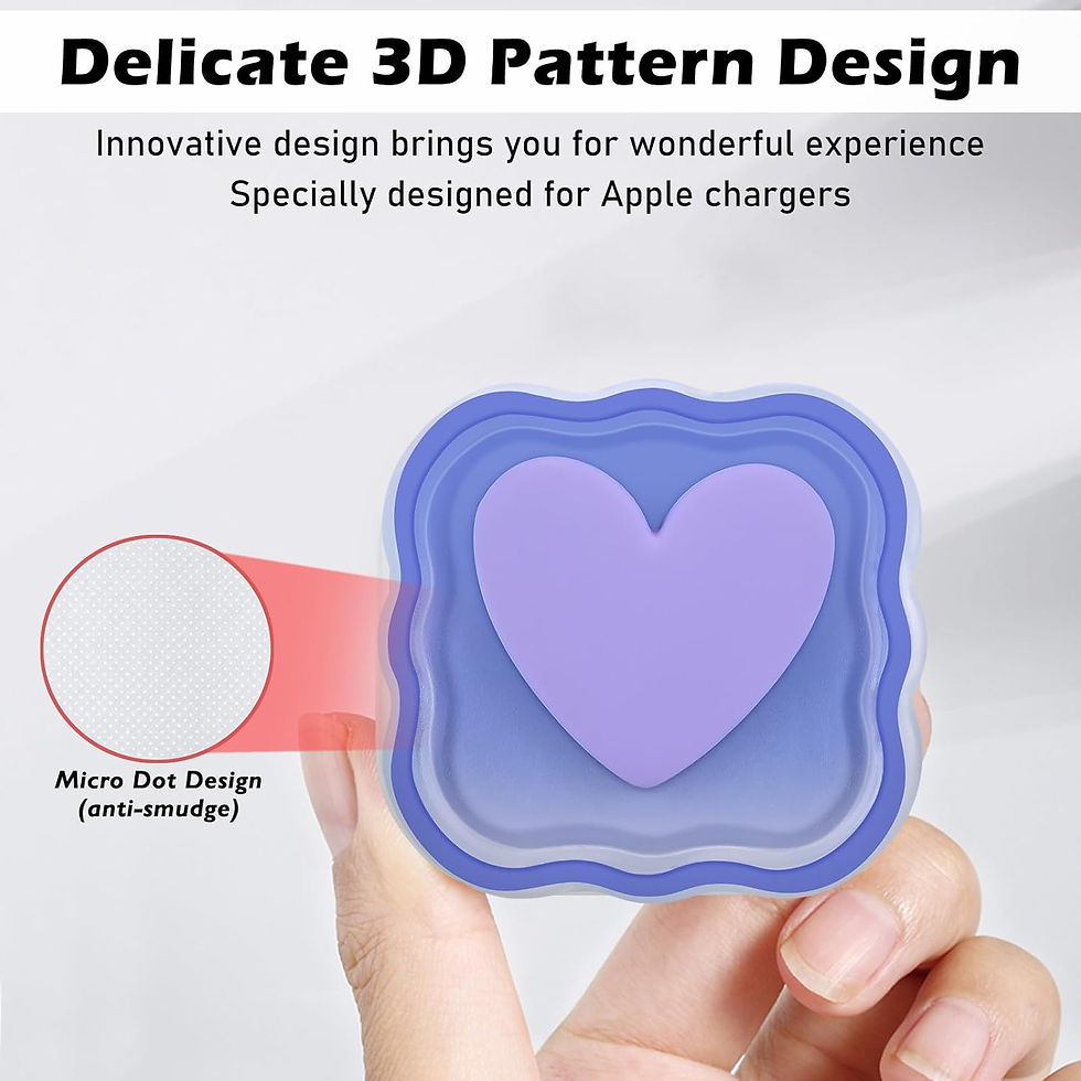 Miniatura: Heart Cable Protector & Charging Cord Set