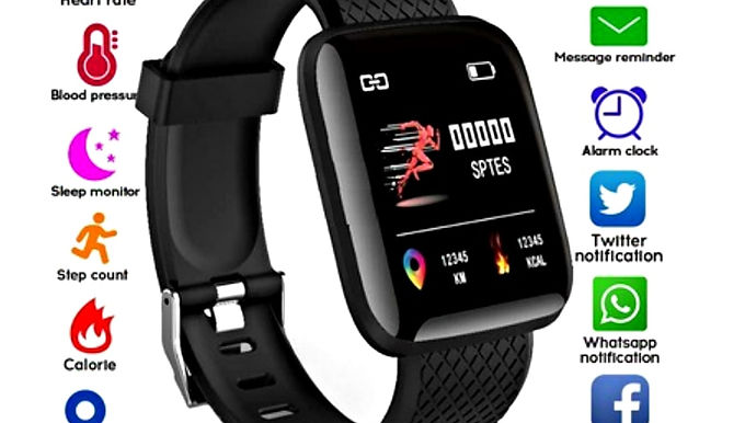 Fitpro Smartwatch 1.3'' Screen Size Bluetooth Bracelet - Long battery life