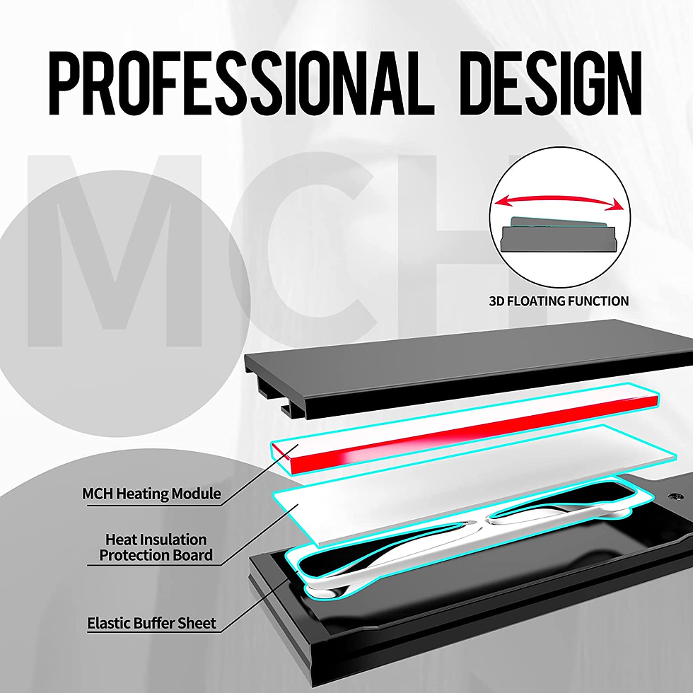 Miniatura: Wide Plates Ceramic Coated Nano Hair Straighteners Fast Heating