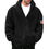 Miniatura: Men's Sherpa Fleece Hoodie – Warm and Cozy Hooded Jacket with Flag Patch
