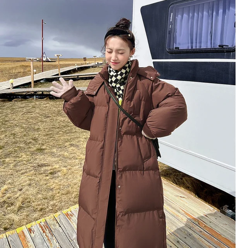 Thumbnail: New  Women's  Hooded Puffer Jackets.