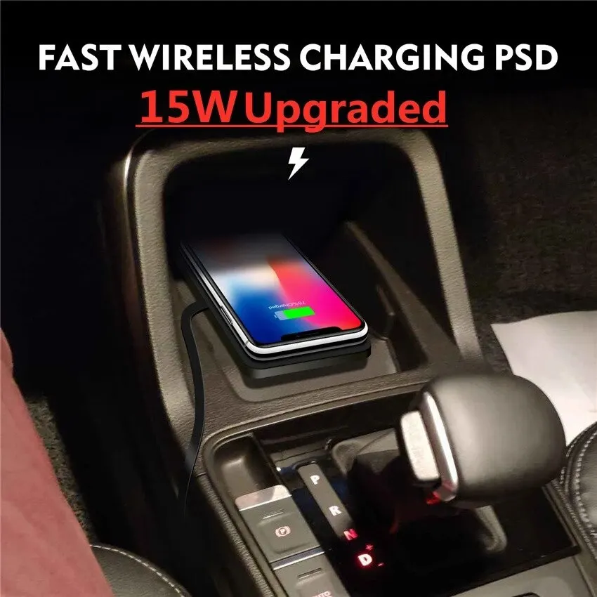 Miniatura: Car Wireless Charger Silicone Non Slip Pad for Iphone & Samsung