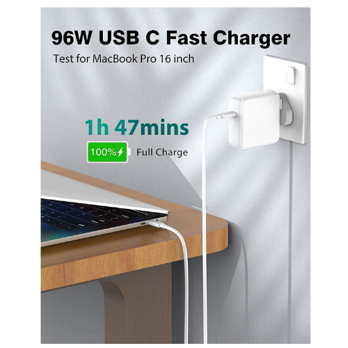 Miniatura: ECLA® Replacement USB C MacBook Pro Charger | 96W Super Fast USB C