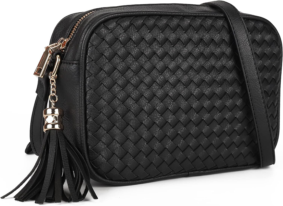 Miniatura: Crossbody Bags for Women, Woven Ladies Handbags, Waterproof Shoulder Bags, Multi