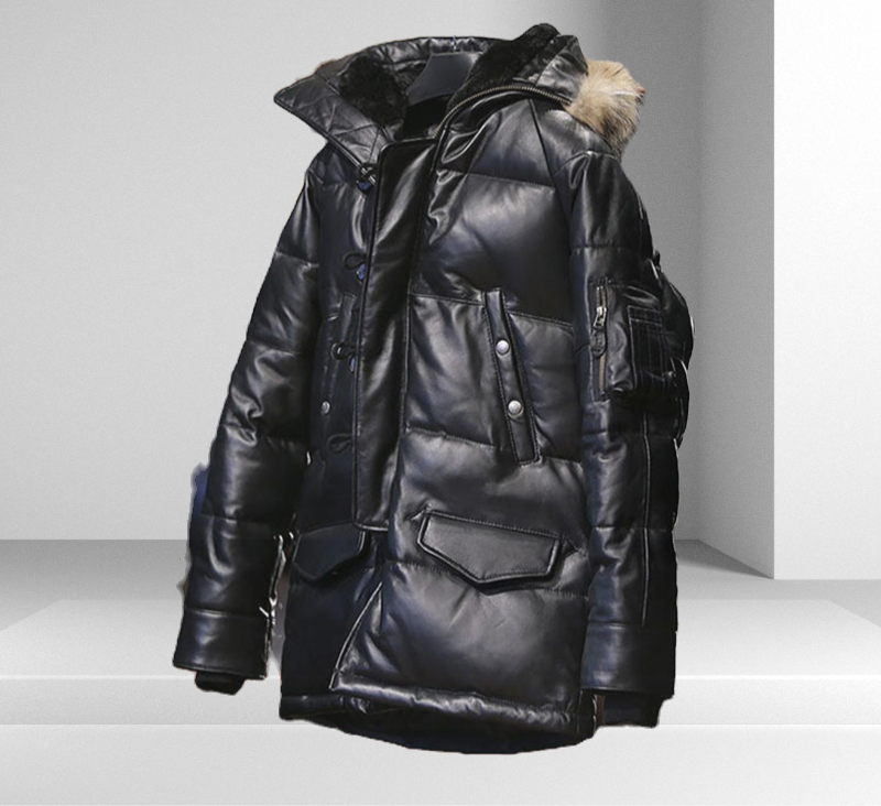 Miniature : Luxury Parka with Detachable Faux Fur Hood