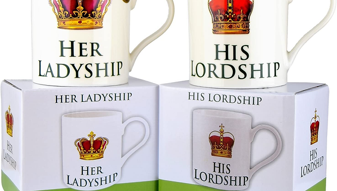 Royal Couple Mug Set