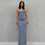 Thumbnail: Satin Slip Bodycon Maxi Dress.