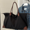 Miniatura: Large Travel Tote Bag – Expandable Weekender Duffel Bag for Women & Men, Waterproof Carry-On Overnight Bag with Leather Handl