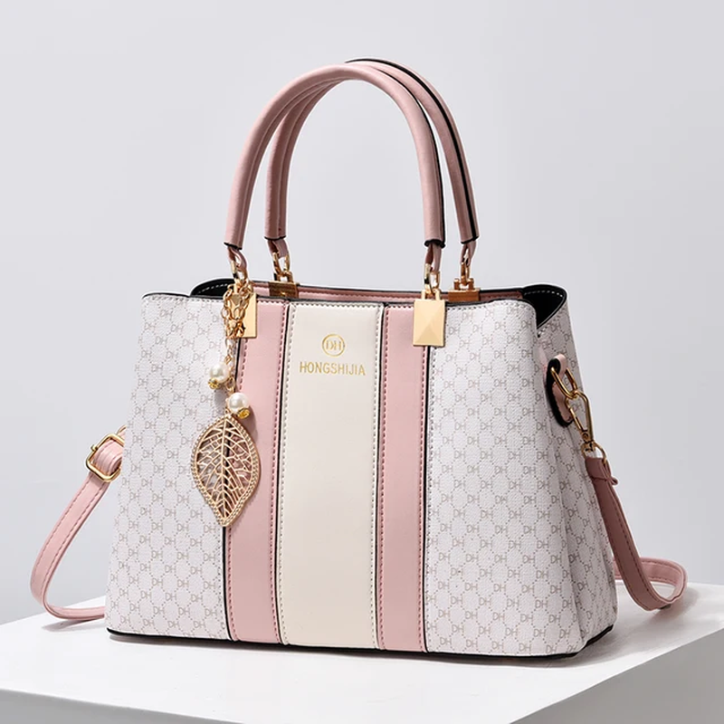 Thumbnail: Elegant Women'S Handbags High Quality Leather Totes Bag Female Top-Handle Sac