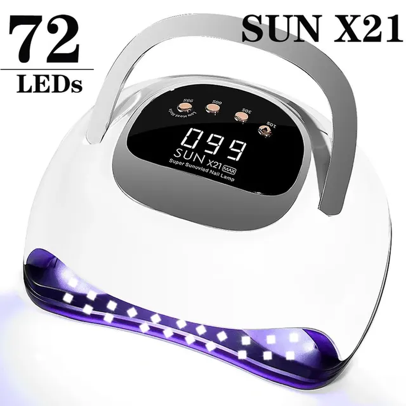 Miniatura: 320W 72Leds Professional Nail Lamp for Manicure Big Power UV LED Nail Lamp Blue 