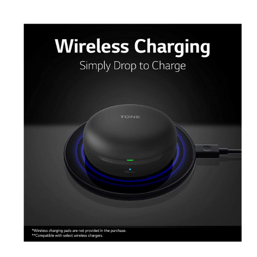 Miniatura: LG TONE Free FN4 True Wireless Noise-Cancelling Bluetooth Earbuds