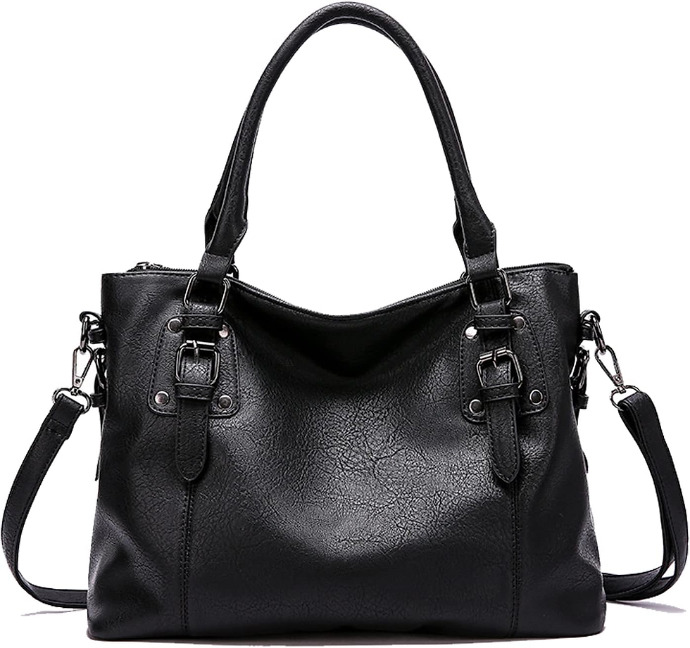 Miniatura: Womens Handbags Soft Leather Retro Vintage Designer Top-Handle Casual Pocket Lad