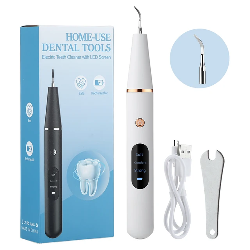Miniatura: Ultrasonic Dental Calculus Scaler Teeth Cleaner Smoke Stains Plaque Tartar Denta