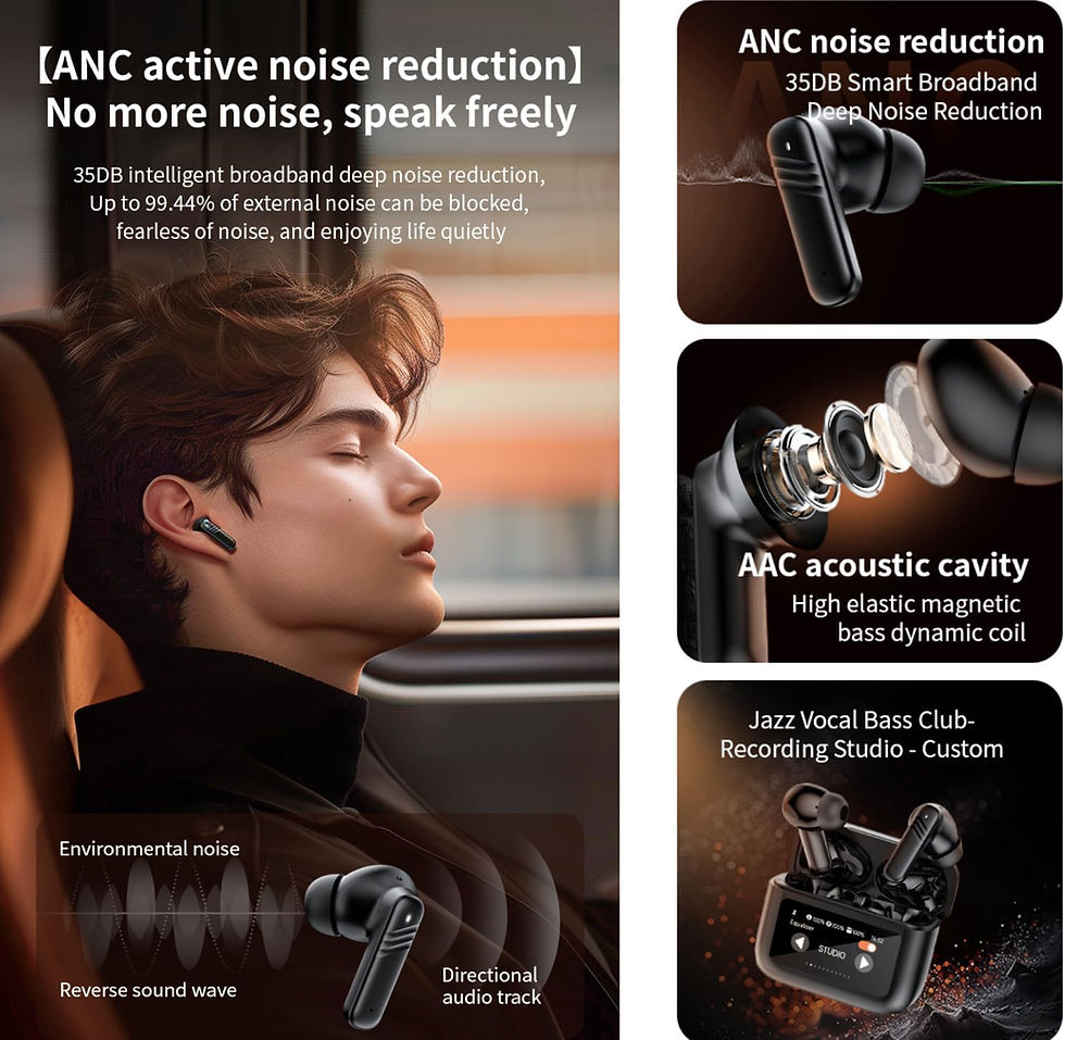 Miniatura: High Quality Earbuds Compatible Bluetooth For iPhone and Androids Devices