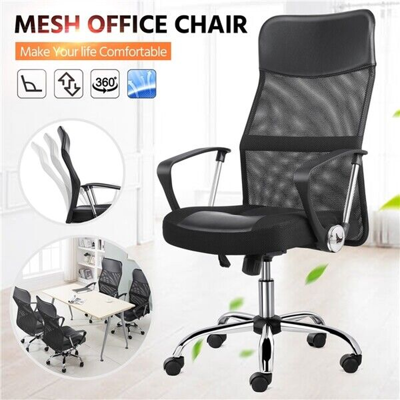 Home Office Chair Adjustable Computer Desk Chair with Arms for Study