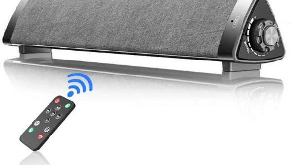 VersionTech Wired & Wireless Bluetooth Portable PC Soundbar