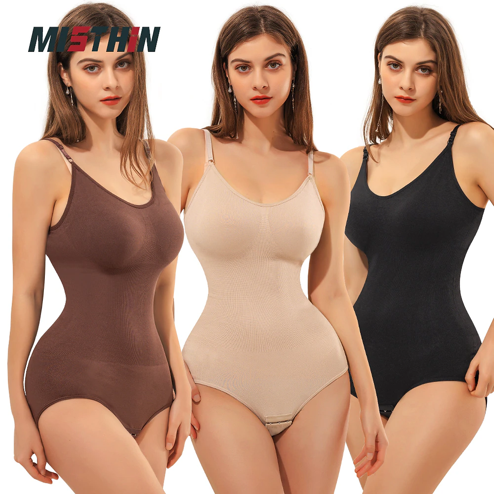 Miniatura: Woman's Bodysuit Full Body Shaper Corset Underwear.